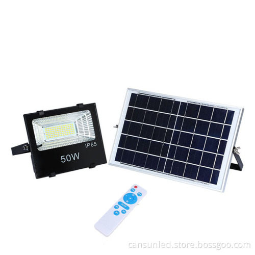 3 Years Warranty CE Certified Rechargeable 100W-300W Solar Panel Garden LED Flood Lights